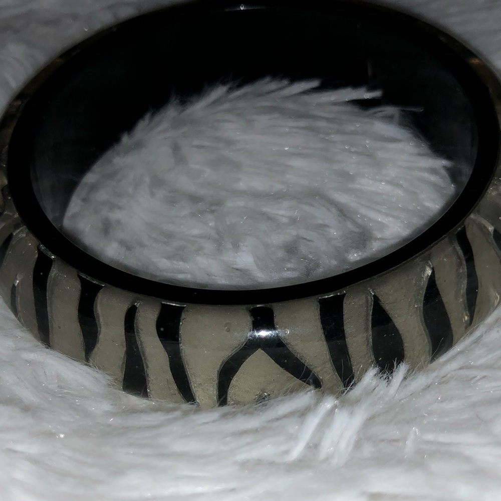 Zebra print bracelet